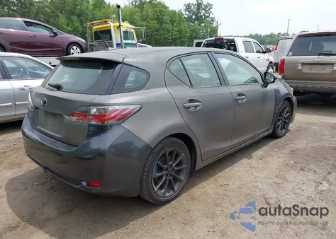 2011 Lexus Ct 200H Premium from USA, damaged, VIN JTHKD5BH3B2041497